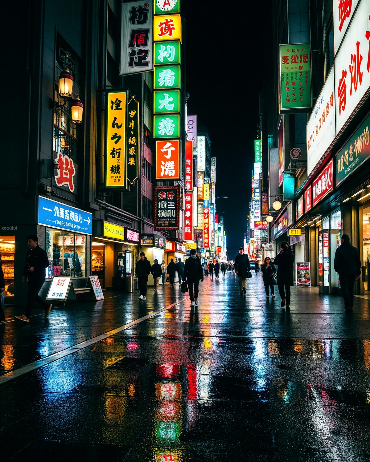 Shinjuku, after rain